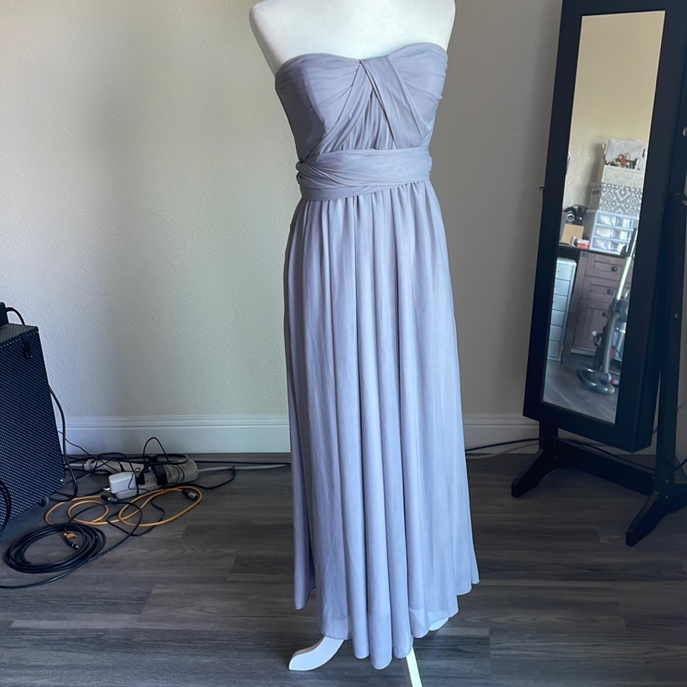 Birdy grey gray bridesmaid dress
